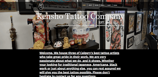 Kensho Tattoo Co - Opening Hours - 6-215 10 St Nw, Calgary, AB